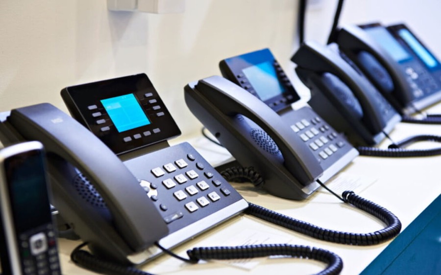 Business desk phones